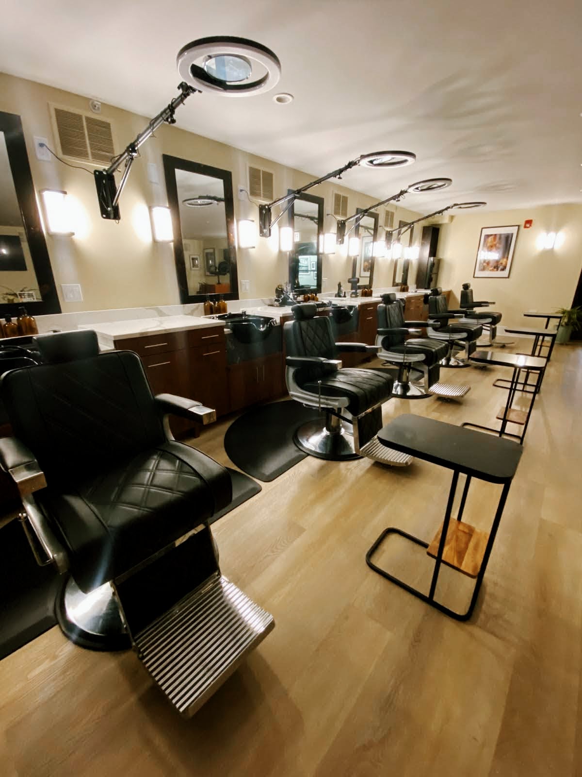 Lounge seating and barber chairs